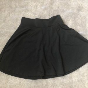 Black Skater Skirt